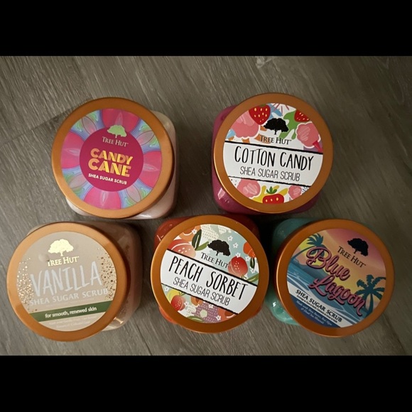 Tree Hut Blue lagoon, vanilla sugar, peach sorbet, candy cane and cotton candy - Picture 2 of 2